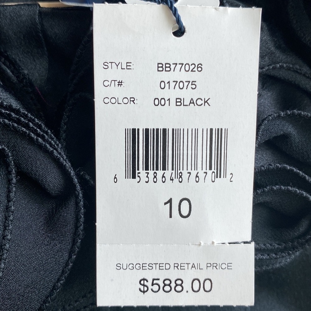 MAGASCHONI Collection Black Dress Silk - Picture 12 of 12